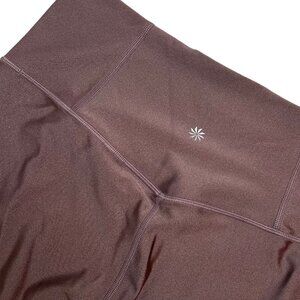 Athleta Ultra High Rise Elation Tight Shimmer Brown Color Medium